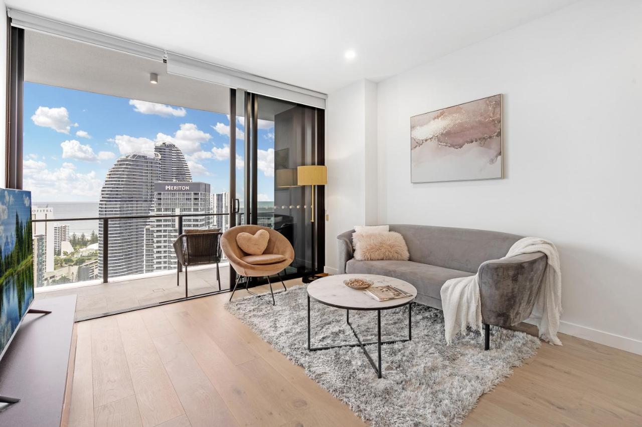 Lamour Ocean View Apartment I In Casino Broadbeach - Free Parking-195Cm Gold Coast Exterior foto
