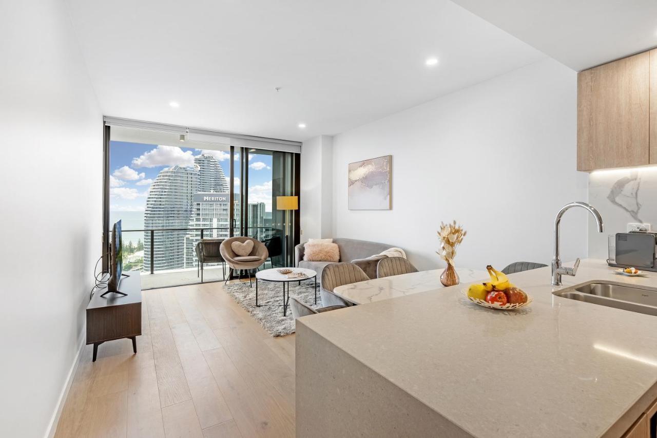 Lamour Ocean View Apartment I In Casino Broadbeach - Free Parking-195Cm Gold Coast Exterior foto