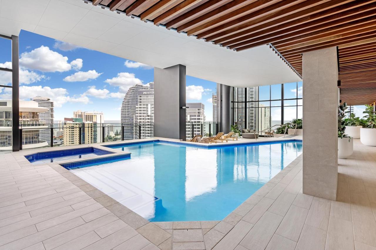 Lamour Ocean View Apartment I In Casino Broadbeach - Free Parking-195Cm Gold Coast Exterior foto